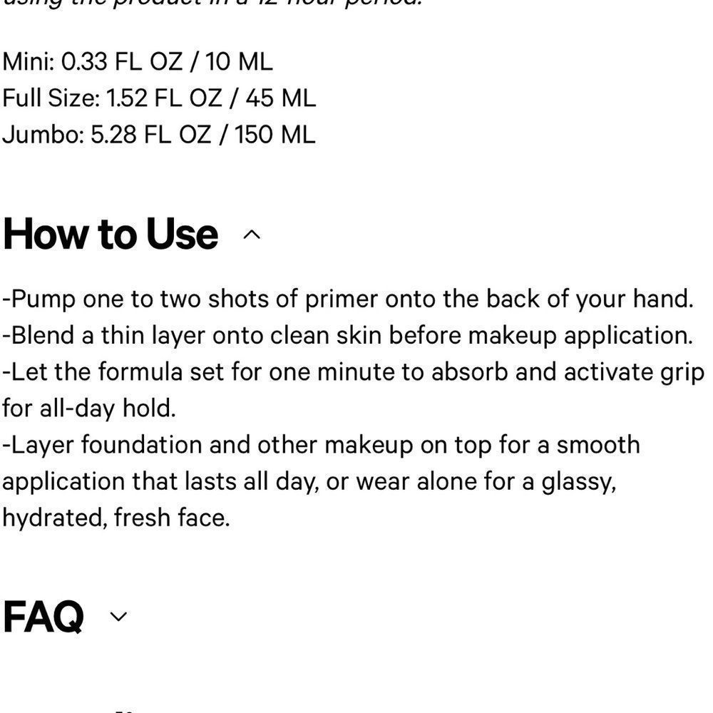 🌻Pick 2/$20 MILK MAKEUP Hydro Grip Primer New TravelSz - Picture 7 of 7